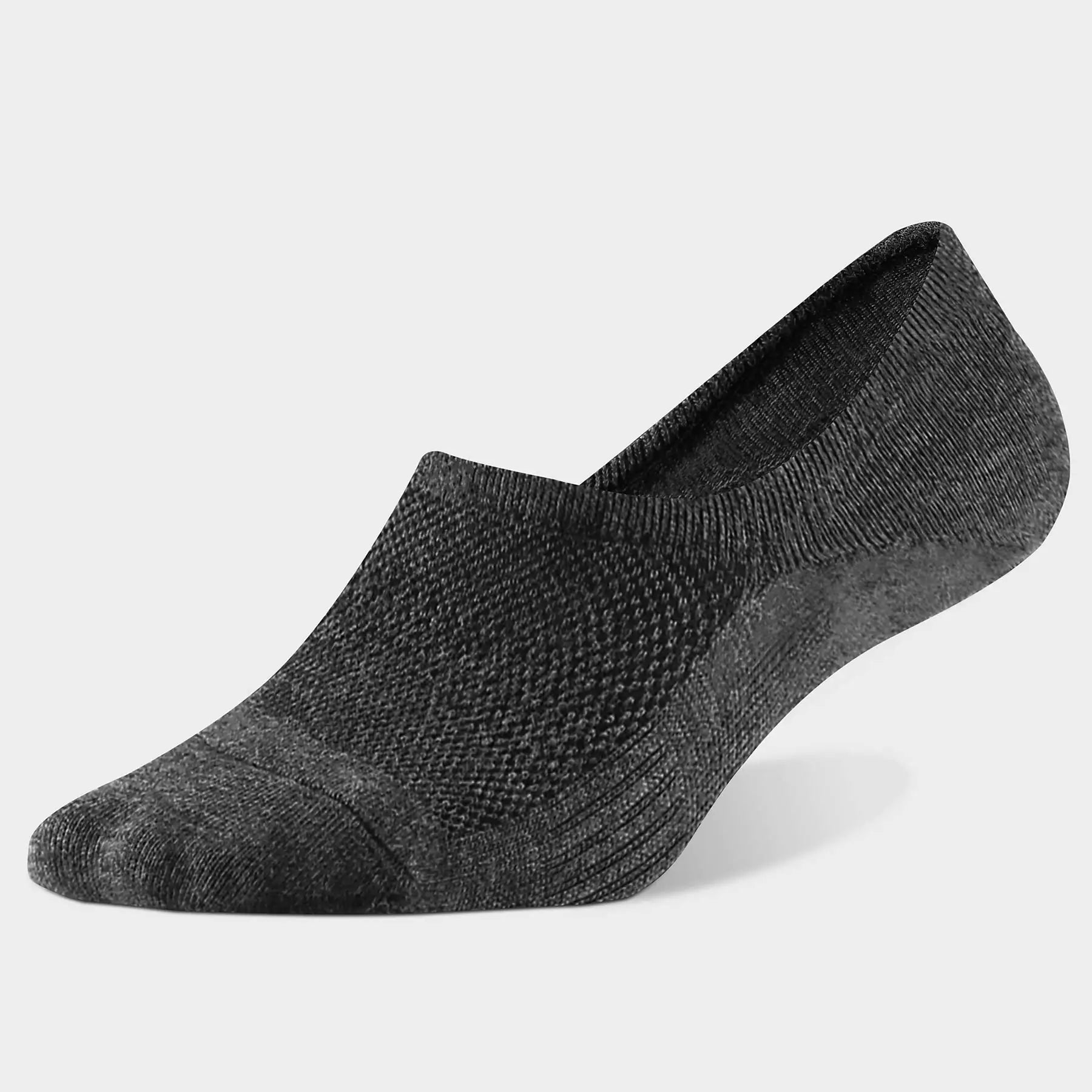 WANDER No Show Socks Mens 7/8 Pair Cotton Thin Non Slip Low Cut Men Invisible Sock 6-8/9-11/12-14 12-14 7 Dark Grey