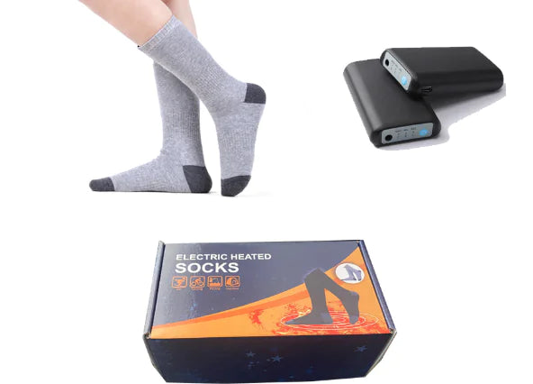 Three Modes Elastic Comfortable Water Resistant Electric Warm Sock Set